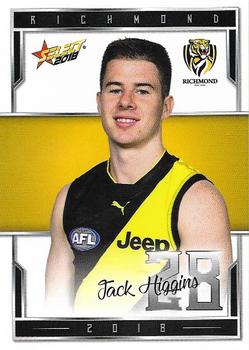 2018 Select AFL Club Team Sets - Richmond Tigers #R25 Jack Higgins Front